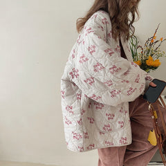 Cotton Jackets for Women – Thick Workwear Small Bread Style Coat