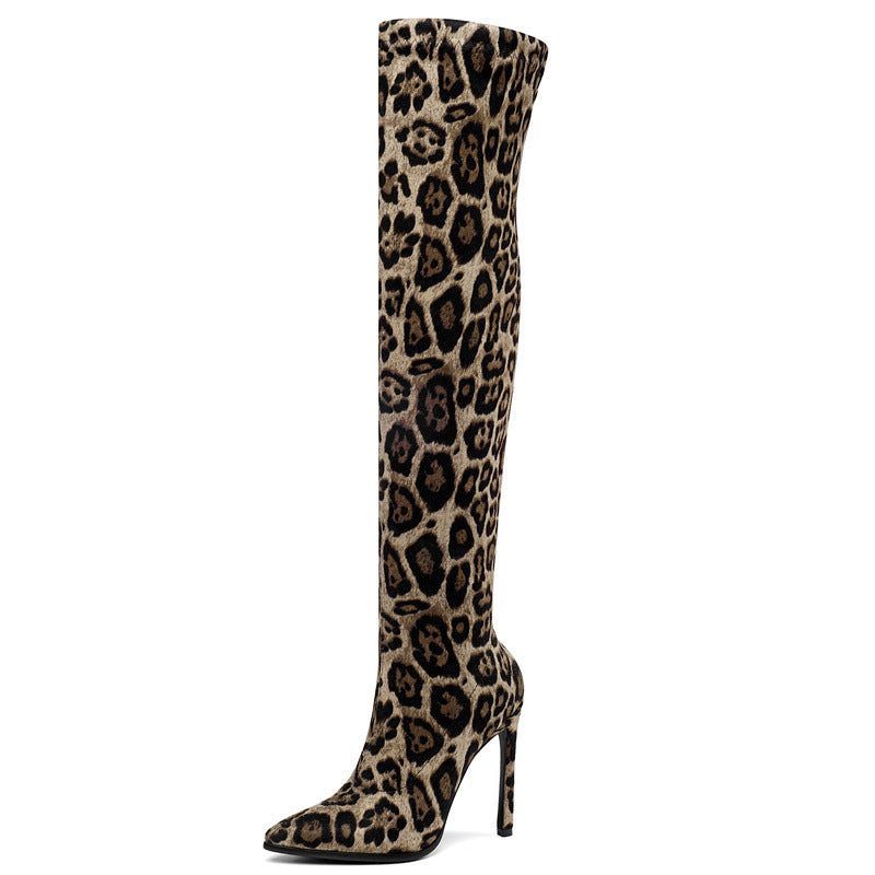 Stiletto high heel over the knee boots – view 12