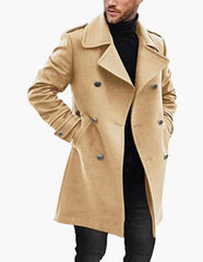 Woolen Men's Coat Autumn And Winter  Product Warm Padded Jacket