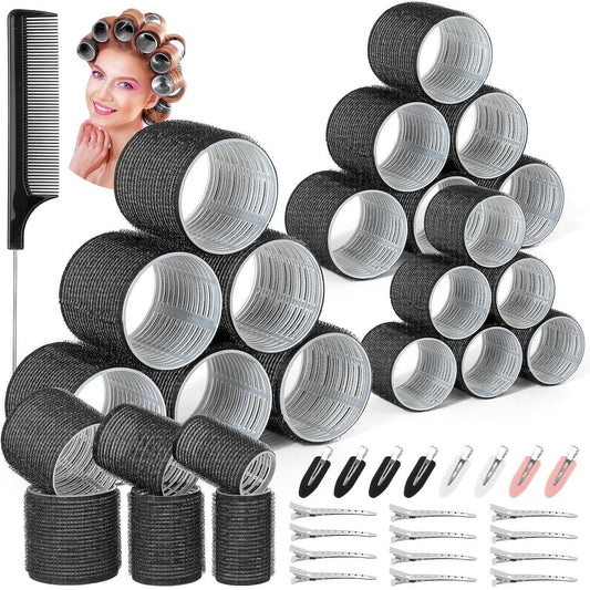 Portable Home Nylon Eight Character Air Bangs Curling Iron