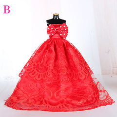 Doll Dress Wedding Fashionable Parts