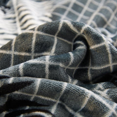 Student's Thick Coral Fleece Single Blanket