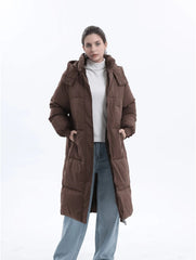 Long Puffer Jacket For Women