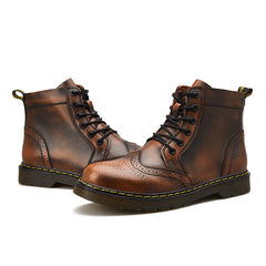 New winter men's boots high top