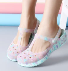 New sandals, women's shoes, Summer hole shoes