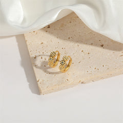 Minimalist Light Luxury French Retro Trendy U-shaped Earrings