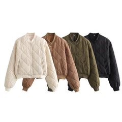 Autumn And Winter Ladies Comfort And Casual Short Cotton Jacket Jacket Coat