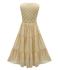 Sexy deep V sleeveless Chiffon Dress
