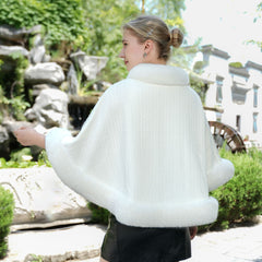 Autumn And Winter New Girl Versatile Cape And Shawl