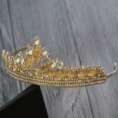 Lady's Crown Wedding Dress With Accessories