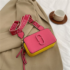 Bag Fashionable Wide Shoulder Strap Crossbody Small Bag Fashionable All-match Small Square Bag