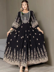 Fashion Personalized Ethnic Style Cotton Dress