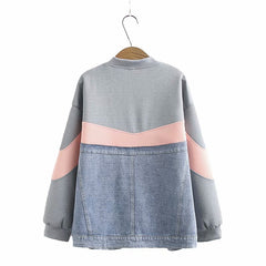 Women's Denim Casual Jacket Coat