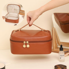 Handle-top Cosmetic Bag Ins Fashion Simple Square Handbag Toiletry Bags
