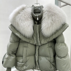 Jacket Female Light Luxury Loose And Warm Puffer Jacket Coat