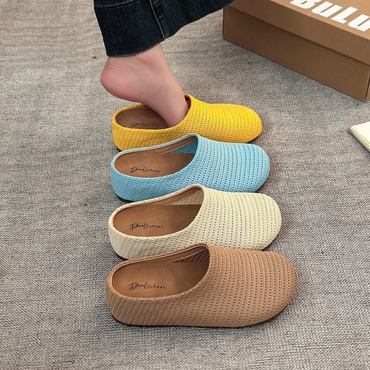 Non-slip Comfortable Baotou Boken Women's Slippers