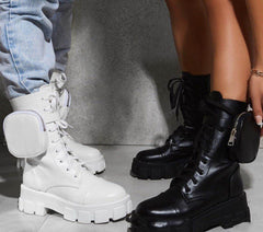 Boots Women's Winter Shoes Deep Mouth New Casual Warm And Velvet High-Top Ankle Boots