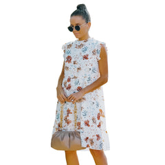 European And American Style Floral Skirt