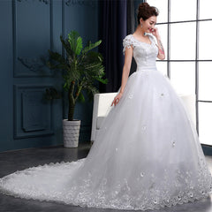 new wedding dress long tail wedding dress bride dress wedding dress