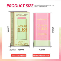 Vigorous Silky Matte Shimmer Contour Stick Blusher