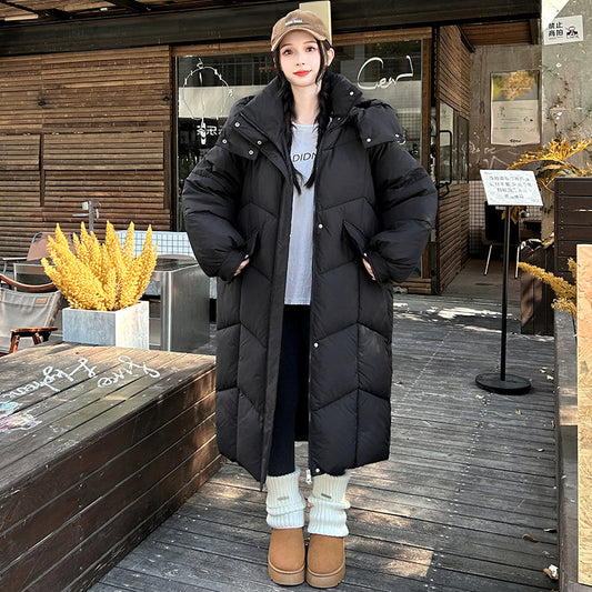 Thick Loose And Warm Cotton-padded puffer Coat Women