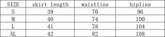 European And American Style Irregular Skirt