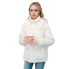 High-end Cotton-padded Coat Loose Thickening Keep Warm puffer Coat
