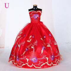Doll Dress Wedding Fashionable Parts