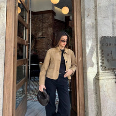 Lapel Fashionable All-matching Jacket
