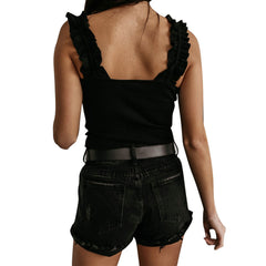 One-neck low-cut suspenders
