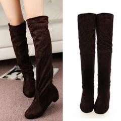 Autumn And Winter New Leg Boot Long Over-the-knee Boots Flat Boots Children