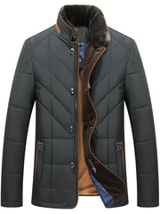 Middle-aged And Elderly Padded Jacket Father Winter Clothes