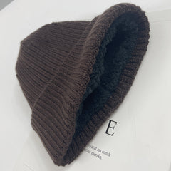 Multi-piece Knitted Scarf Hat And Gloves Three-piece Set