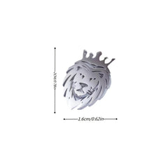 Little Lion Coffee Cup Shape Badge Suit Accessories Creative Men's Brooch