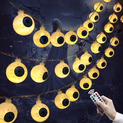 Halloween LED eyeball string lights
