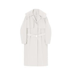 Lapel Long Women's Trench Coat