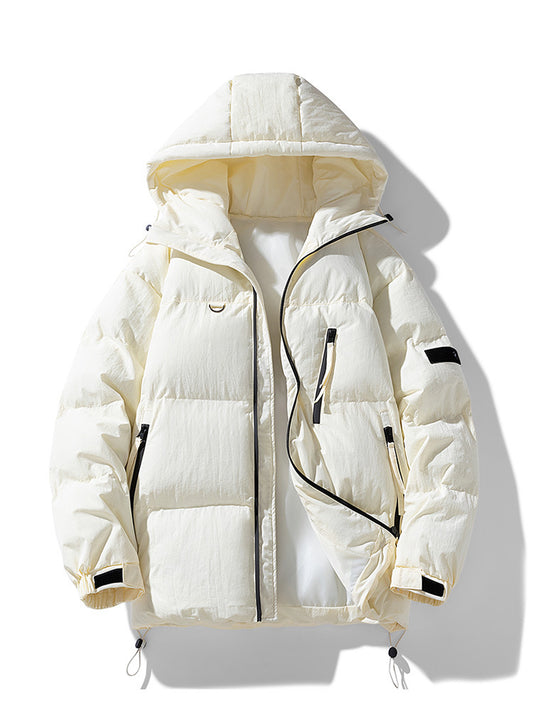 Multi-Color Warm Thickened Casual Youth Vitality Hooded Cotton-padded puffer Coat