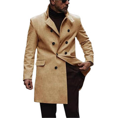 European And American Woolen Coat Men