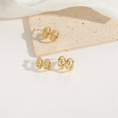 Minimalist Light Luxury French Retro Trendy U-shaped Earrings