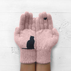 Women's wool gloves