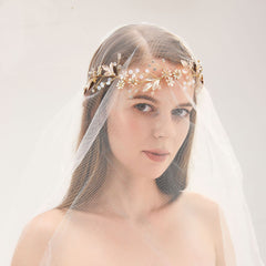 Bridal Headdress Wedding Dress Pearl Headband