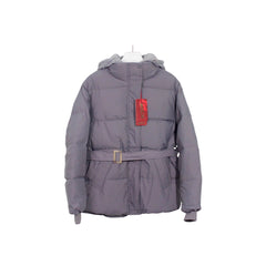 Elegant Hooded Cotton Jacket For Women