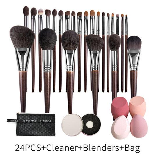 Natural Makeup Brushes Set Eyeshadow Make Up Brush Goat