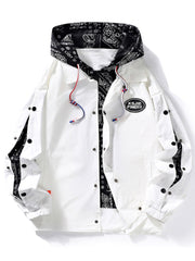 Paisley False Two-piece Jackets