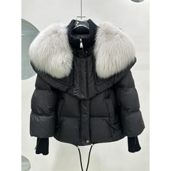 Jacket Female Light Luxury Loose And Warm Puffer Jacket Coat