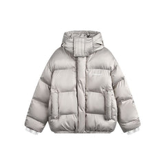 American Style Loose All-matching Cotton-padded Jacket Coat