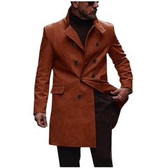 European And American Woolen Coat Men