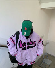 Vintage Harajuku Puffer Jacket Hip Hop Loose Jacket Women