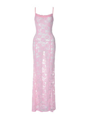 Chest Collar Elegant Evening Dress