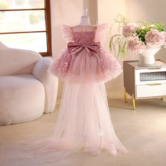 Girls Birthday Dress Flower Wedding Little Girl Princess Dress